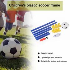 60cm Football Goals 16cm Football and Pump For Indoor/Outdoor Children Sp✨ M8R3