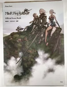 NieR: Replicant Official Score Book SHEET MUSIC 28 Songs SOLO PIANO Collection - Picture 1 of 5