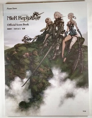 NieR: Replicant Official Score Book SHEET MUSIC 28 Songs SOLO PIANO Collection - Image 1 of 4