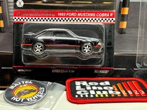 Ford Mustang Cobra R 2023 Redline Club 1993 RLC Hot Wheels RLC exclusivo negro - Imagen 1 de 8