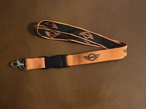 PORTA CHIAVI COLLO MINI COOPER LACCIO CORDINO LACCETTO TESSERA ID PASS Lanyard - Foto 1 di 1
