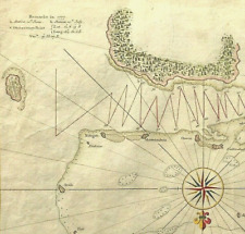 map Tonga South Pacific Sketch of Tongataboo Harbour by Bowen colour 1785