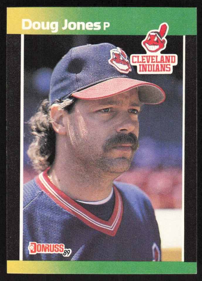 1989 Donruss Baseball's Best Doug Jones #173 Cleveland Indians - Image 1 of 2