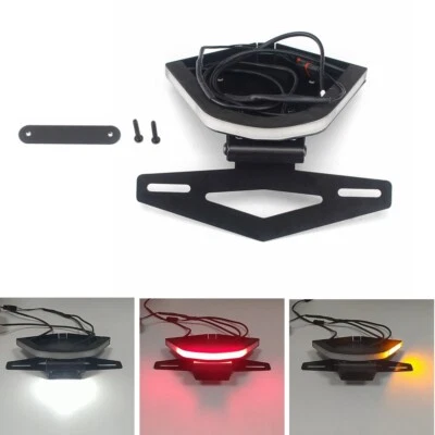 Kit eliminador de guardabarros para BMW S1000RR 2020-2023 con luces traseras señales de giro LED Foto 1 de 4