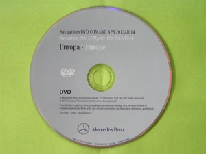 DVD NAVIGATION MERCEDES BENZ COMAND APS 2014 EUROPA CLS E SLK 14.0 GRÜN NTG1 - Bild 1 von 1