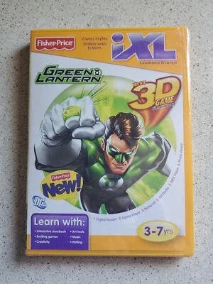 Fisher Price iXL Learning System Game Green Lantern DC Comics New & Sealed - Image 1 of 4