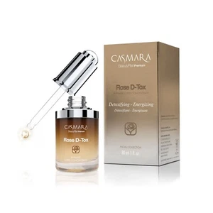 Casmara Rose D-Tox Super Concentrate 30 ml Detoxifying Energizing Serum - Picture 1 of 4