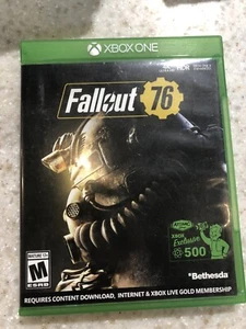 FALLOUT 76 FALL OUT XBOX ONE S X-BOX 1 JUEGO Y FUNDA COMPLETA NES HQ - Imagen 1 de 2