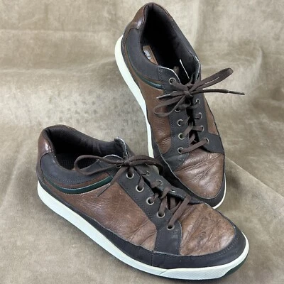 Zapatos de golf Footjoy FJ Contour informales de cuero marrón 10,5 para hombre #54275 Foto 1 de 4