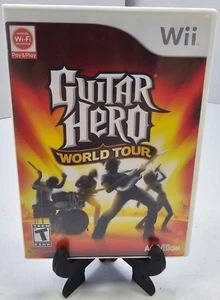 Nintendo Wii Guitar Hero World Tour Video Game CIB - Picture 1 of 4