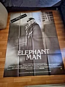 AFFICHE CINEMA, 120x160cm,ELEPHANT MAN,DAVID LYNCH - Foto 1 di 1