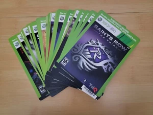 Wii, Wii U, Xbox 360 Blockbuster Backer Card BACKER CARD ONLY NO GAME, You Pick - Picture 1 of 4