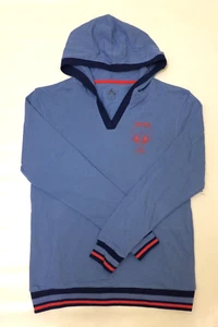 Sudadera con Capucha Ligera Puntada Parques Disney Nueva con Etiquetas Talla Pequeña Azul - Imagen 1 de 1