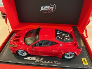 BBR 2011 Ferrari 458 Italia GT2 Rossa Corsa 322 1/18 Scale P1827DIS Very Rare!