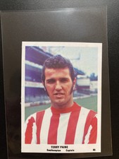 Terry Paine 1970 The Sun Football Swap Vintage Cards Soccer Southampton #85
