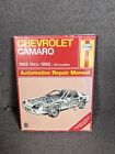 HAYNES 866 Chevrolet Camaro 1982-1992 All Models Automotive Repair Manual EUC