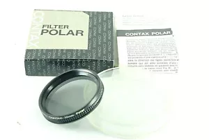 【Excellent+++++ 】Contax Polar Filter 55mm Polarization Polfilter with Box #c471 - Picture 1 of 9
