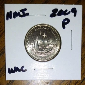2009 - P Mint - North Mariana Islands Quarter (UNCIRCULATED) + Coin Holder! - Picture 1 of 2