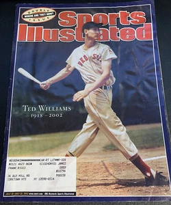 Sports Illustrated Magazine July 15 - July 22, 2002 Ted Williams - Bild 1 von 4