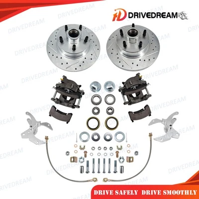 New 11 Inch Disc Brake Conversion Kit, Fits for Ford Cars 1954 1955 1956 Foto 1 de 4