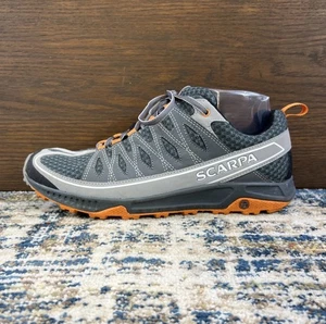 Scarpa Ion Hiking Shoes Womens Size 8.66EU 40.5EU Grey Orange Outdoors - Picture 1 of 15