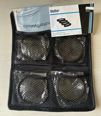 Vivitar Series 1 67 mm 4 Piece Kit +10 +4 +2 +1 Close-up Macro Lenses - Image 1 of 2