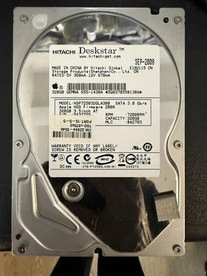 HARD DISK HITACHI DESKTAR  320GB 7200RPM SATA III 8MB Cache 3.5" - Immagine 1 di 3