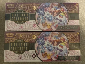 2x Pokemon TCG 2025 Holiday Calendar Box Sealed New - Picture 1 of 1