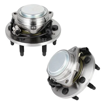 Par de montaje de buje de cojinete de rueda delantera 2x2 para Chevrolet Silverado 1500 2014-2018 Foto 1 de 4