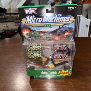 1999 GI Joe Micro Machines GI JOE vs COBRA TURRET ATTACK - MISP! - Picture 1 of 7