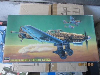 1/48 Hasegawa Junkers Ju-87B-2 Desert Stuka  - Immagine 1 di 2