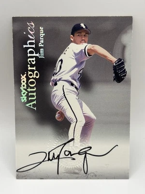 1999 SkyBox Premium Autographics Jim Parque #NNO Chicago White Sox NM - Image 1 of 2