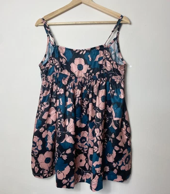 Free People Far Out Baby Doll Tunic Dark Bloom floral Size Small BNWT - Image 1 of 4