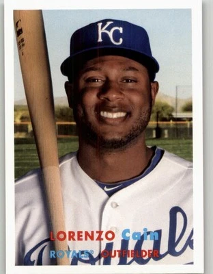 2015 Topps Archives Lorenzo Cain #27 Kansas City Royals - Image 1 of 2