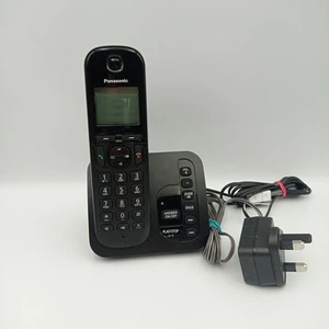 Panasonic Phone Answer Machine Cordless Handset KX-TGC220E Cordless - Zdjęcie 1 z 7