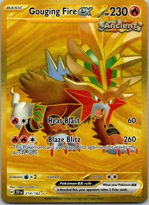 Gouging Fire ex Hyper Rare SV05: Temporal Forces 214/162 NM - Image 1 of 2