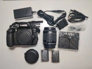 Canon EOS 80D Digital SLR Camera 24.2MP Black (Body Only) with Battery/Charger - Picture 1 of 10