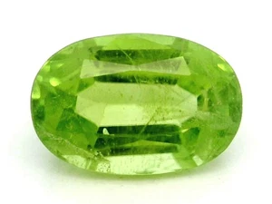 4.36Ct NATURAL GREEN PERIDOT GEMSTONE FROM PAKISTAN - Picture 1 of 7