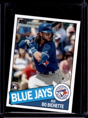 2020 Topps Mini Bo Bichette 1985 35th Anniversary Series 1 RC Rookie #85-97 - Image 1 of 2