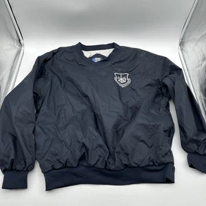 Vintage Air Force Honor Guard Pullover Jacke Herren Gr. L V-Ausschnitt Taschen blau - Bild 1 von 8