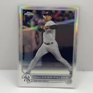 2022 Topps Chrome Update Baseball Isiah-Kiner Falefa USC146 Refractor /299 - Picture 1 of 2