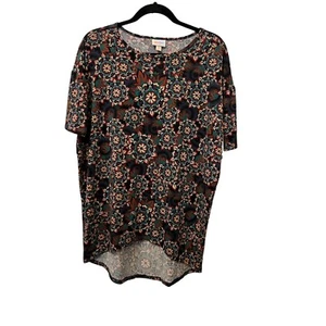 LuLaRoe Damen XX-Small Bluse Irma Blumen Freizeit Tunika Shirt Top XXS Ladies - Bild 1 von 10