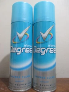 2x Grad Deodorant Frauen Dusche sauber Aerosol Körper reaktionsfähiges Spray 6 Oz. - Bild 1 von 1