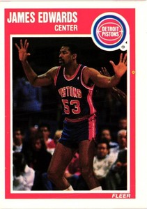 JAMES EDWARDS 1989-90 Fleer Basketball #46 BUY ANY 2 ITEMS FOR 50% OFF   B205R2S