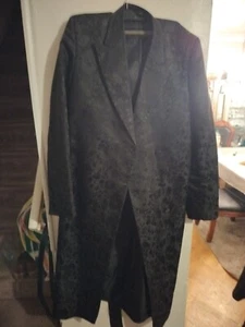 HOLLIDAY G AND B Bekishe Jewish Coat Kapote Size 18L BIG BOYS Black - Bild 1 von 3