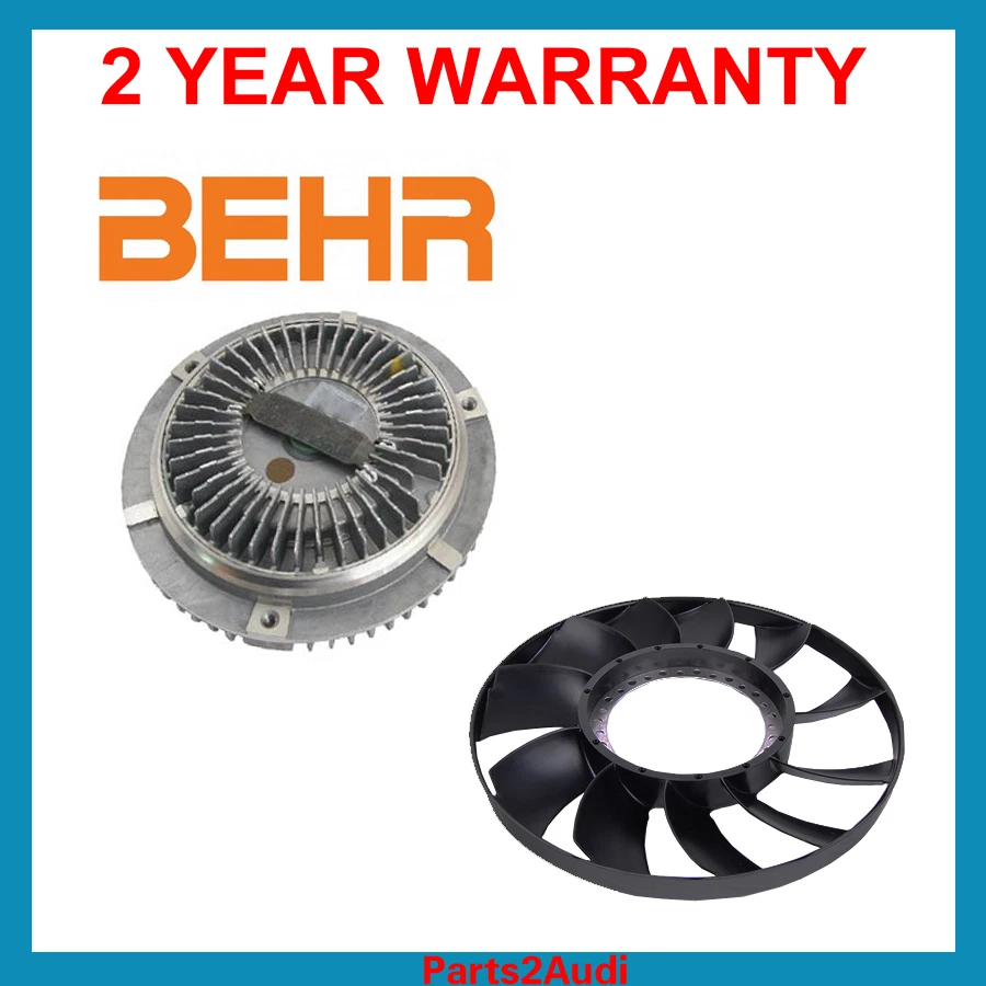 MAHLE BEHR Fan Clutch With Fan Blade Fits Audi Allroad Quattro - Image 1 of 1