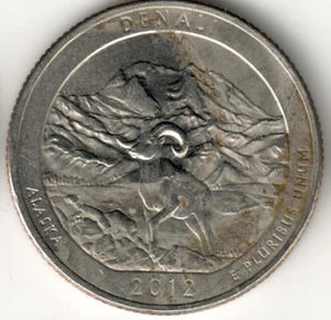 USA - 2012P - Washington ¼ Dollar - Denali - Low Mintage - #6406 - Picture 1 of 2