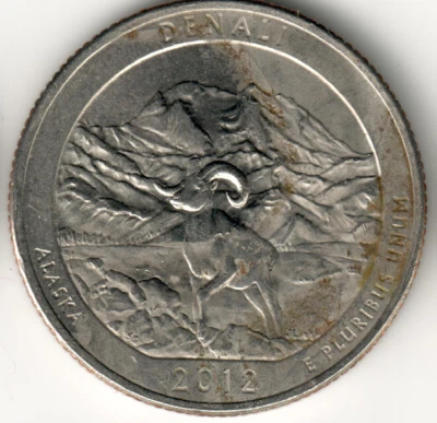 USA - 2012P - Washington ¼ Dollar - Denali - Low Mintage - #6406 - Image 1 of 2