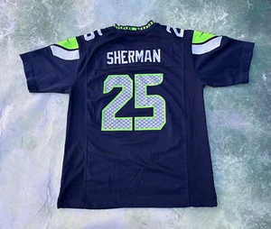 Nike NFL Seattle Seahawks Richard Sherman #25 Jersey Size Youth L (14-16). - Picture 1 of 6