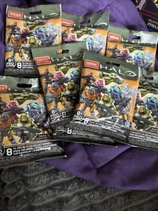 10 Mega Construx HALO Infinite Series 3 Unopened Poly Bags 2020 10 Bags - Picture 1 of 7